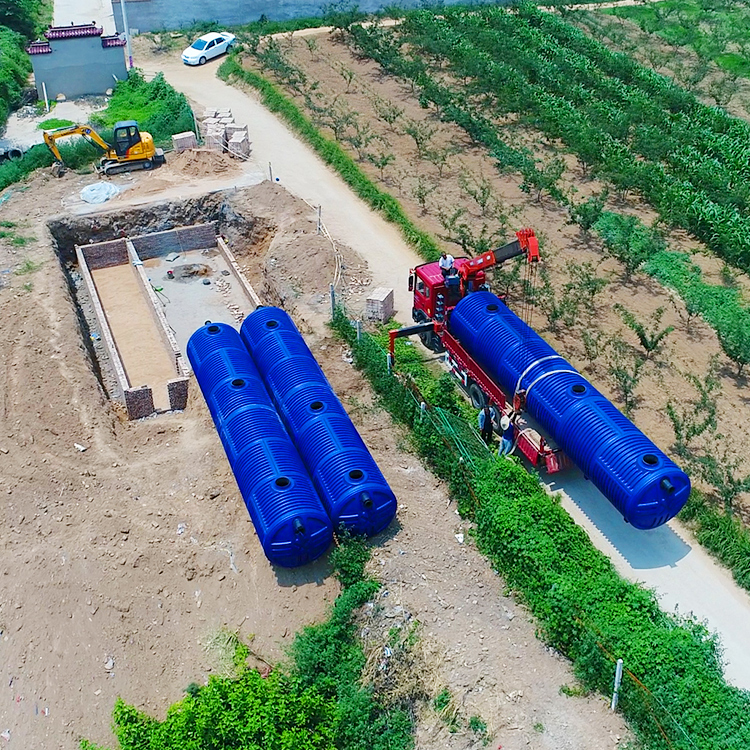 山東省某環保公司定制農村化糞池