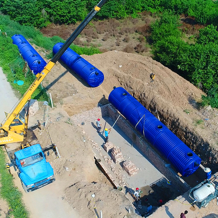 山東省某環保公司定制農村化糞池