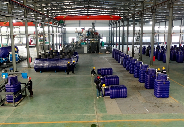 巖康塑業(yè)車間展示